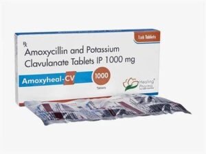 Amoxyheal CV 1000mg Tablet – Amoxicillin + Clavulanate