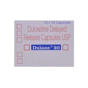 Dulane 20 mg Duloxetine Capsules