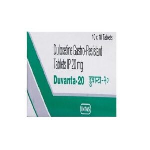 Duvanta 20 mg Duloxetine Tablets