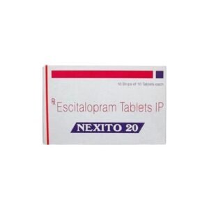 Nexito 20 mg Escitalopram Tablets