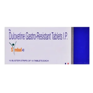 Symbal 40 mg Duloxetine Tablets