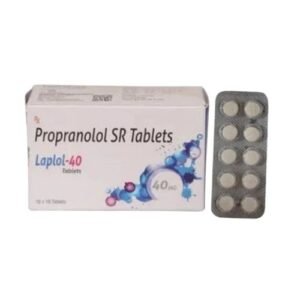 Regulus Pharmaceuticals Laplol 40 Propranolol SR Tablets