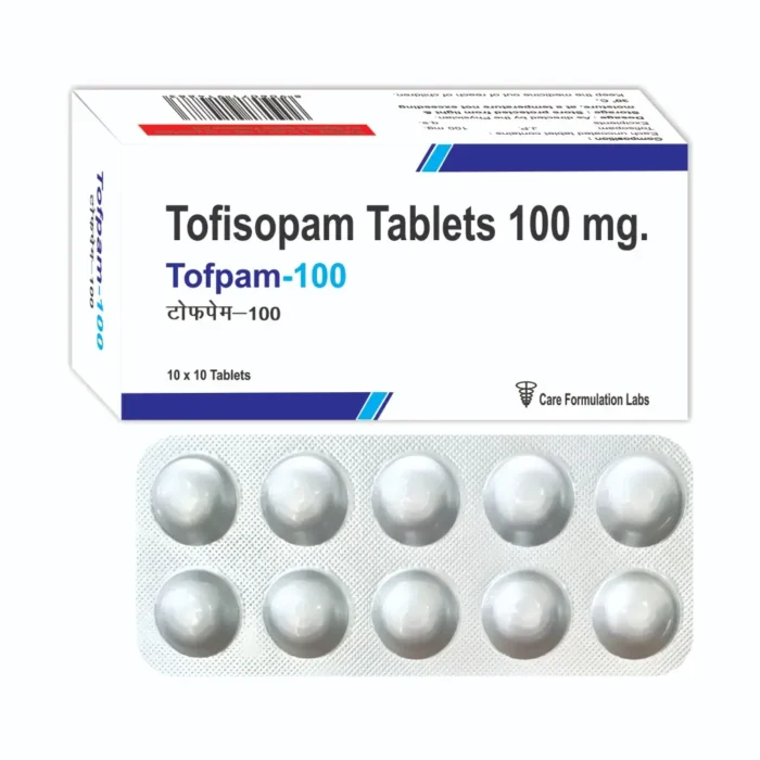 tofpam-100-tablets Tofpam 100 mg Tofisopam Tablets