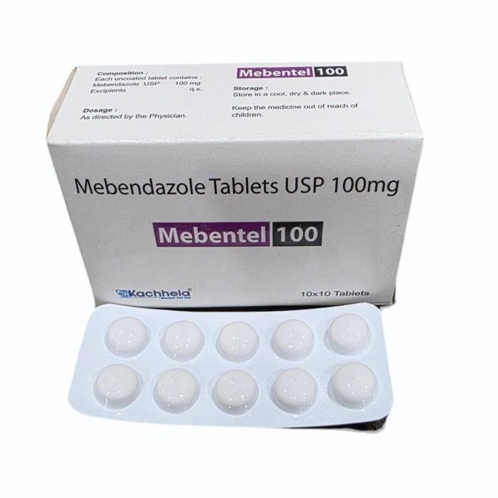 Mebentel 100mg Tablet – Mebendazole 100mg Mebentel 100mg Tablet – Mebendazole 100mg