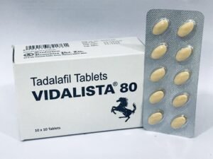 VIDALISTA BLACK 80MG – Tadalafil 80mg