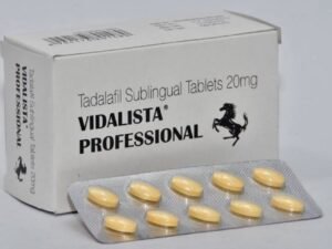 VIDALISTA PRO 20MG – Tadalafil Sublingual 20mg