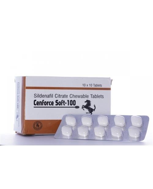 Cenforce Soft 100mg – Sildenafil 100mg Chewable Tablet Cenforce Soft 100mg – Sildenafil 100mg Chewable Tablet
