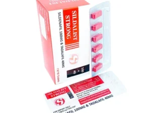 Sildalist Strong 140mg – Sildenafil 100mg + Tadalafil 40mg