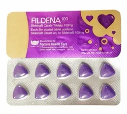 Fildena Purple 100mg – Sildenafil 100mg Tablet