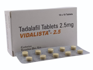 Vidalista 2.5mg – Tadalafil 2.5mg