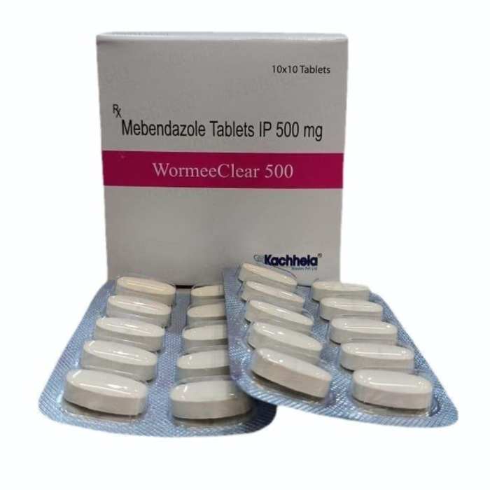 Wormeeclear 500mg Tablet – Mebendazole 500mg Wormeeclear 500mg Tablet – Mebendazole 500mg
