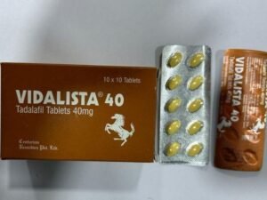 Vidalista 40mg – Tadalafil 40mg