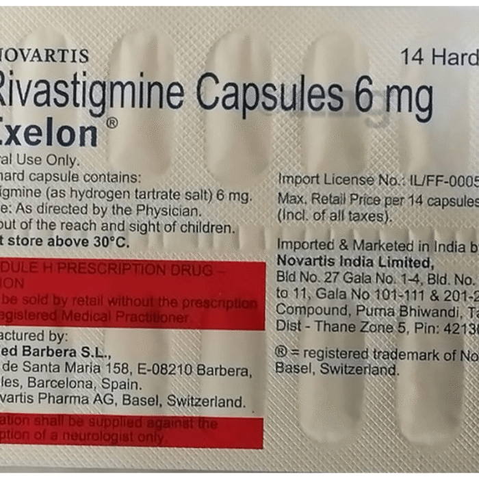 Exelon 6mg Capsule
