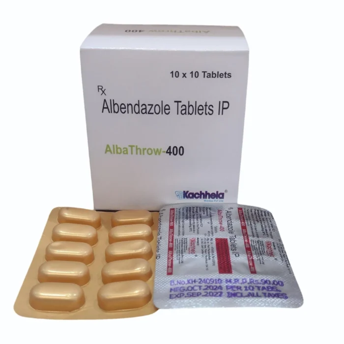 Albathrow 400mg Albendazole Tablets
