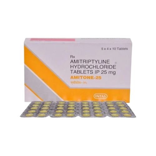 Amitone 25mg Generic Elavil 25 mg Amitriptyline Tablets