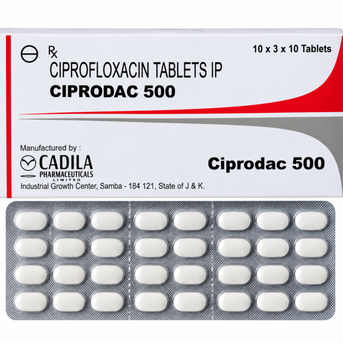 Ciprodac 500mg Tablet – Ciprofloxacin 500mg Ciprodac 500mg Tablet – Ciprofloxacin 500mg