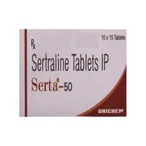 Serta 50 mg Sertraline Tablets