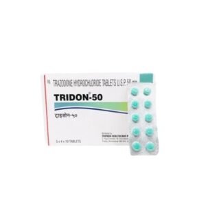 Tridon Trazodone Hydrochloride 50mg Tablets