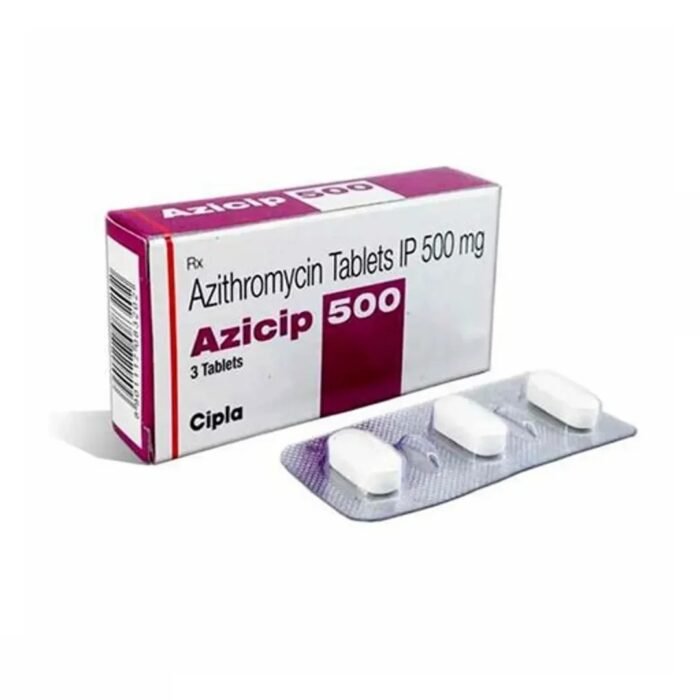 Azicip 500mg Tablet – Azithromycin 500mg