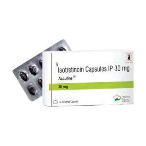 Accufine 30mg Isotretinoin Softgel Capsules