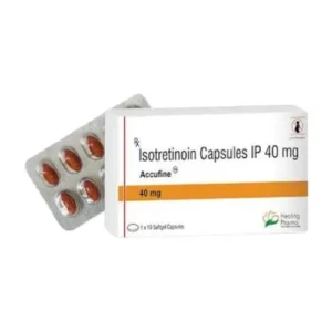 Accufine 40mg Isotretinoin Softgel Capsules