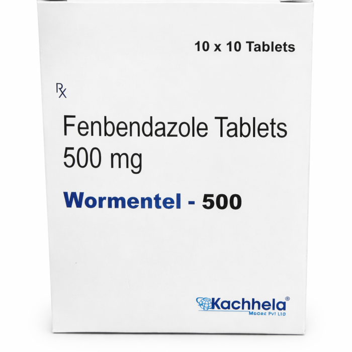 Wormentel 500mg – Fenbendazole 500mg