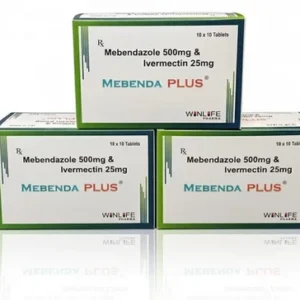 Mebenda Plus Mebendazole 500mg & Ivermectin 25mg