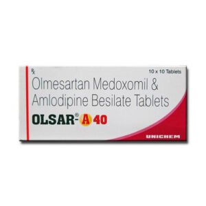 Olsar-A 40 Blood Pressure Tablets
