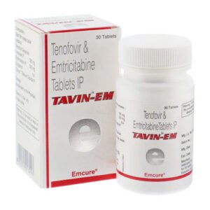 TAVIN EM 300mg/200mg Tenofovir and Emtricitabine Tablets