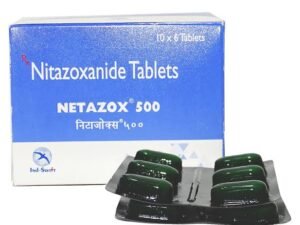 Netazox 500mg – Nitazoxanide 500mg Tablet