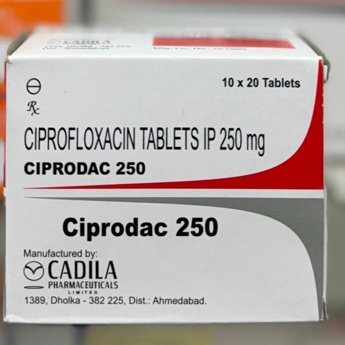 Ciprodac 250mg Tablet – Ciprofloxacin 250mg