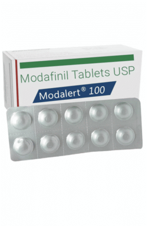 Modalert 100 mg Tablet (Modafinil 100 mg)