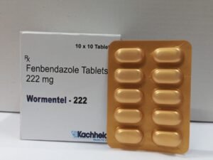 Wormentel 222mg – Fenbendazole 222mg