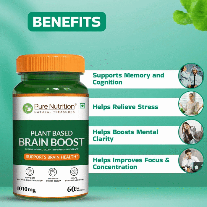 plant-based-brain-boost-1000x1000-5 Pure Nutrition Plant Based Brain Boost Cognitive Health Tablets 60 Count