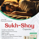 Sukh Shay Ayurvedic Anxiety and Sleep Support Capsules