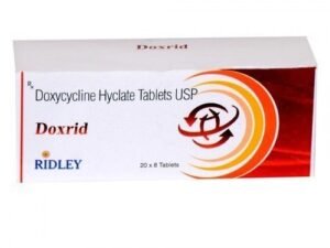 Doxrid 100mg Capsule – Doxycycline 100mg